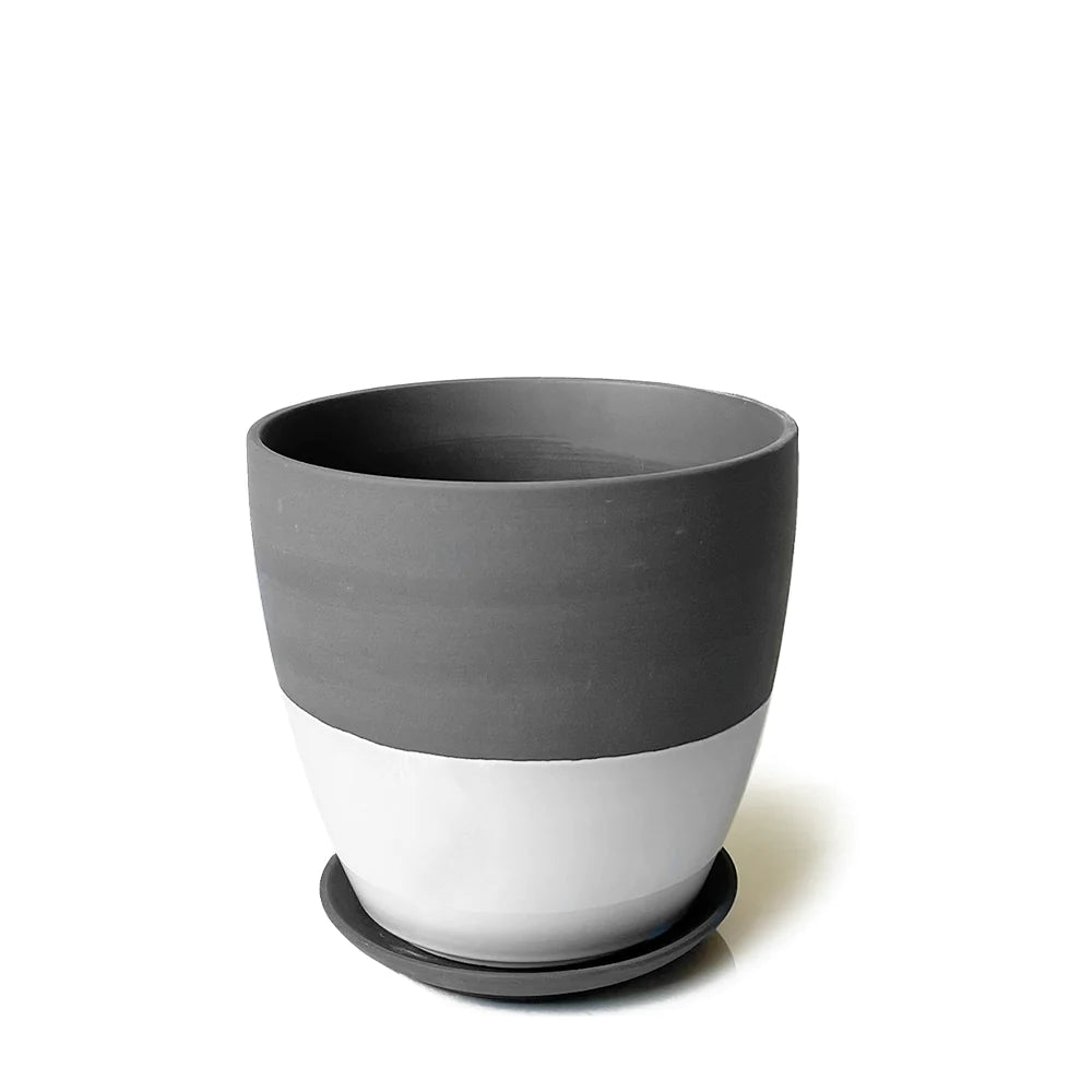 Little Dyad Pot and Saucer