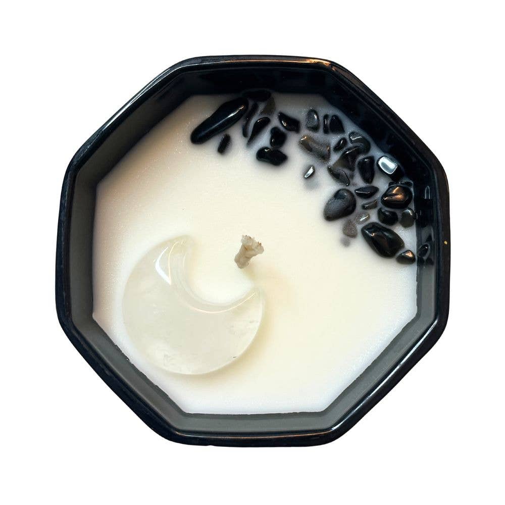 Crystal Candle, Moon Phase