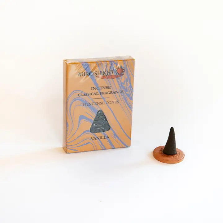 Vanilla Auroshikha Cone Incense