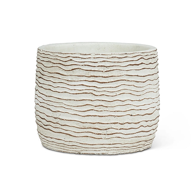 Small Wavy Ripple Planter - 5"D
