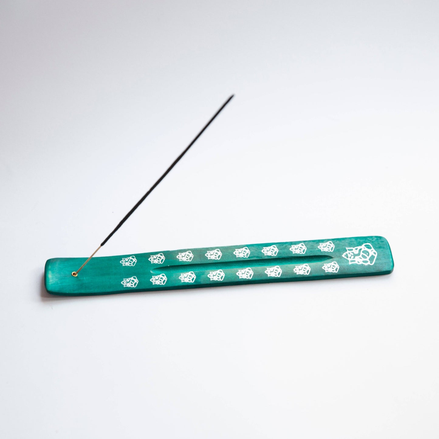 Emerald Ganesh Incense Holder