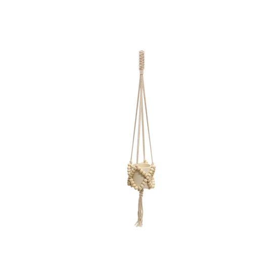 world market macrame plant hanger Beaded Plant Hanger