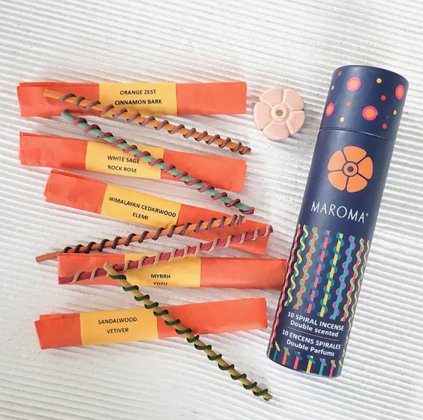 Maroma Spiral Incense Sticks