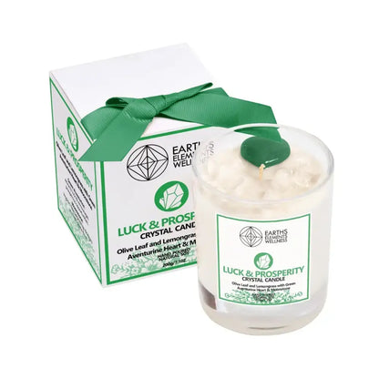 Crystal Candle, Luck & Prosperity