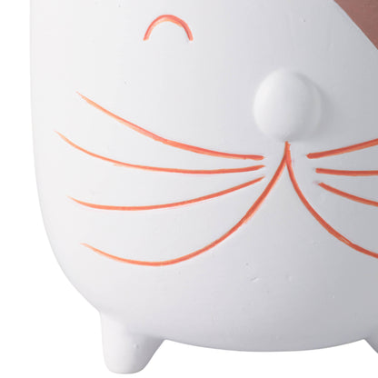 White Kitty Whiskers Planter