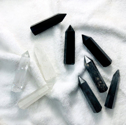Crystal Polished Gemstone Pencil Points