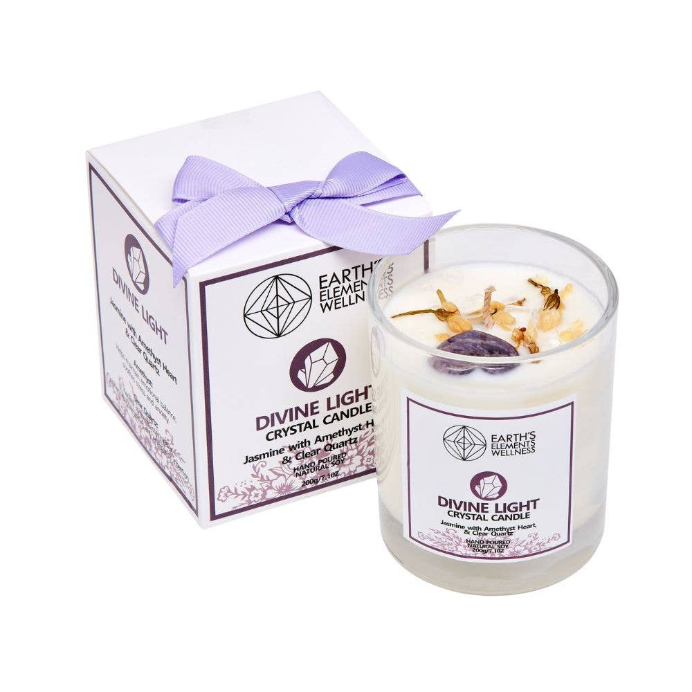 Crystal Candle, Divine Light