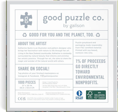 Cat Haven 1000 Piece Puzzle