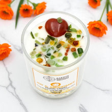 Crystal Candle, Joy & Abundance