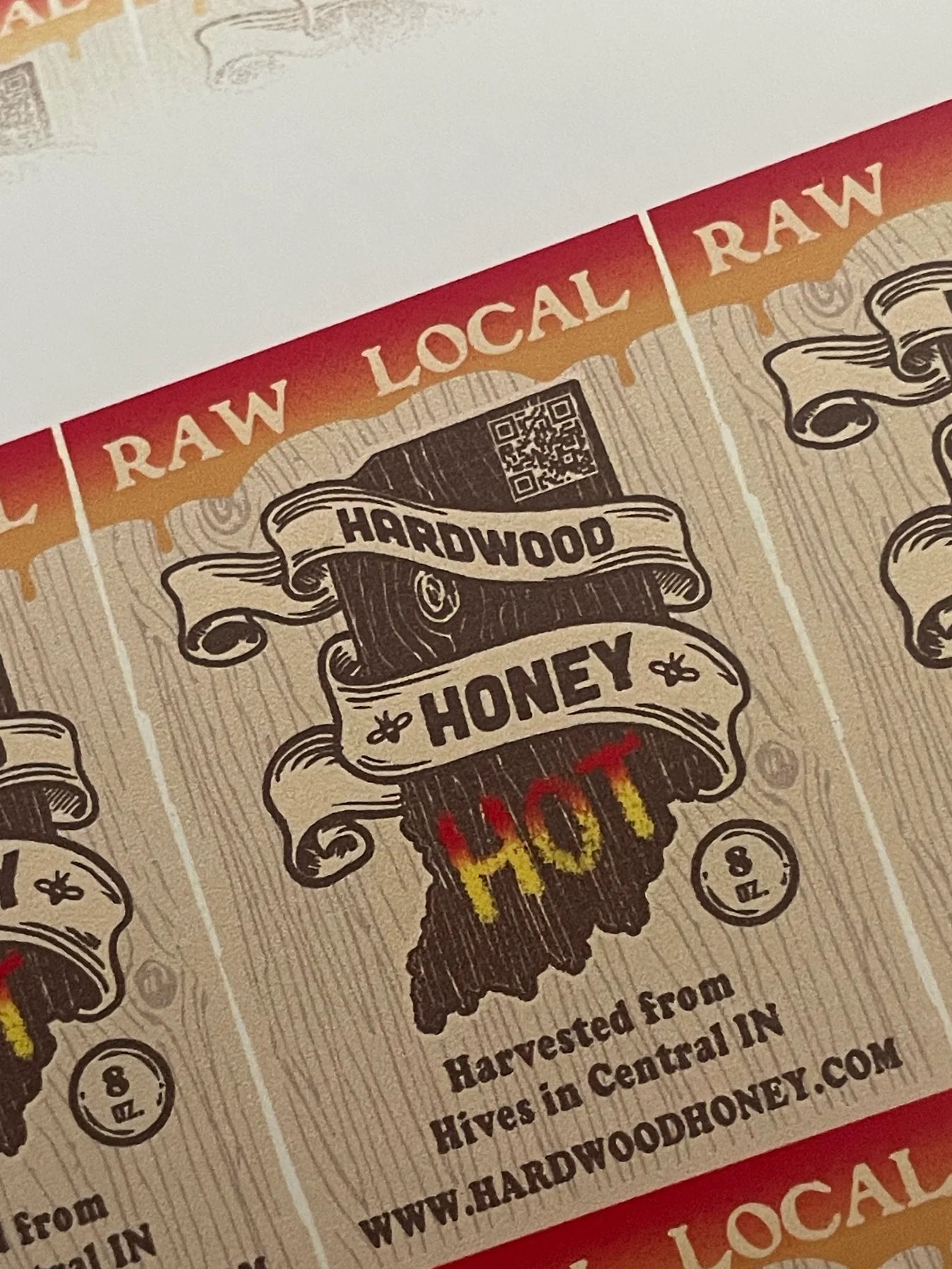 Raw Honey (Local) - 16 oz.