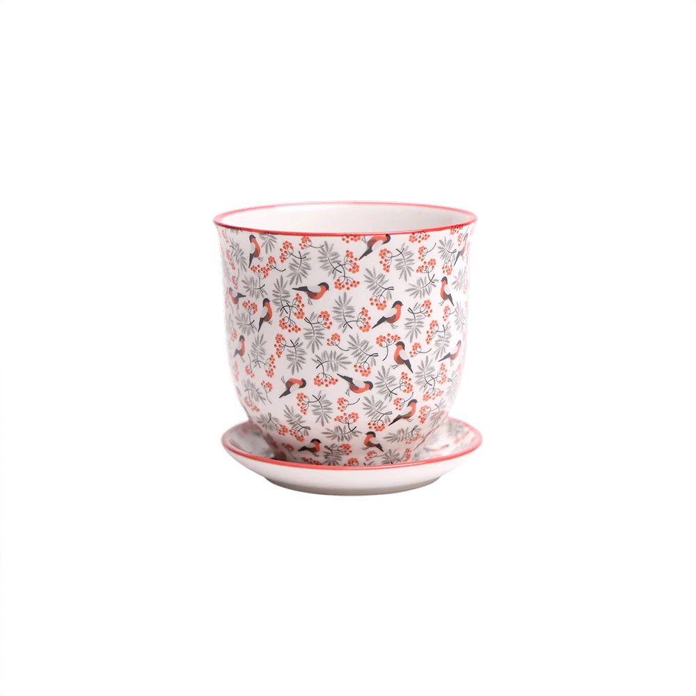 Big Liberte 3 Pot & Saucer