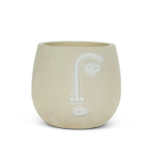 Medium Half Face Planter - 6"D