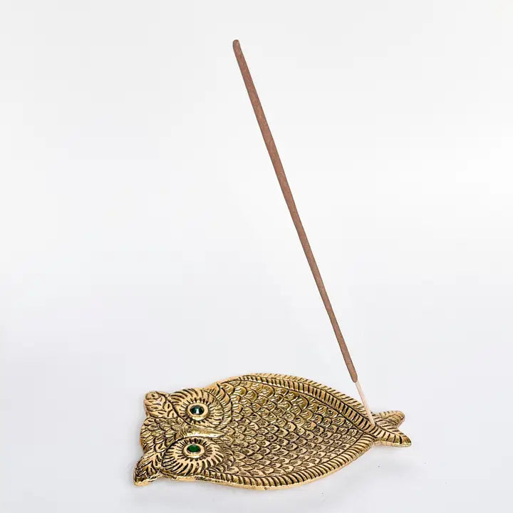 Owl Incense Holder