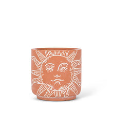 Small Sun Face Planter - 4"H