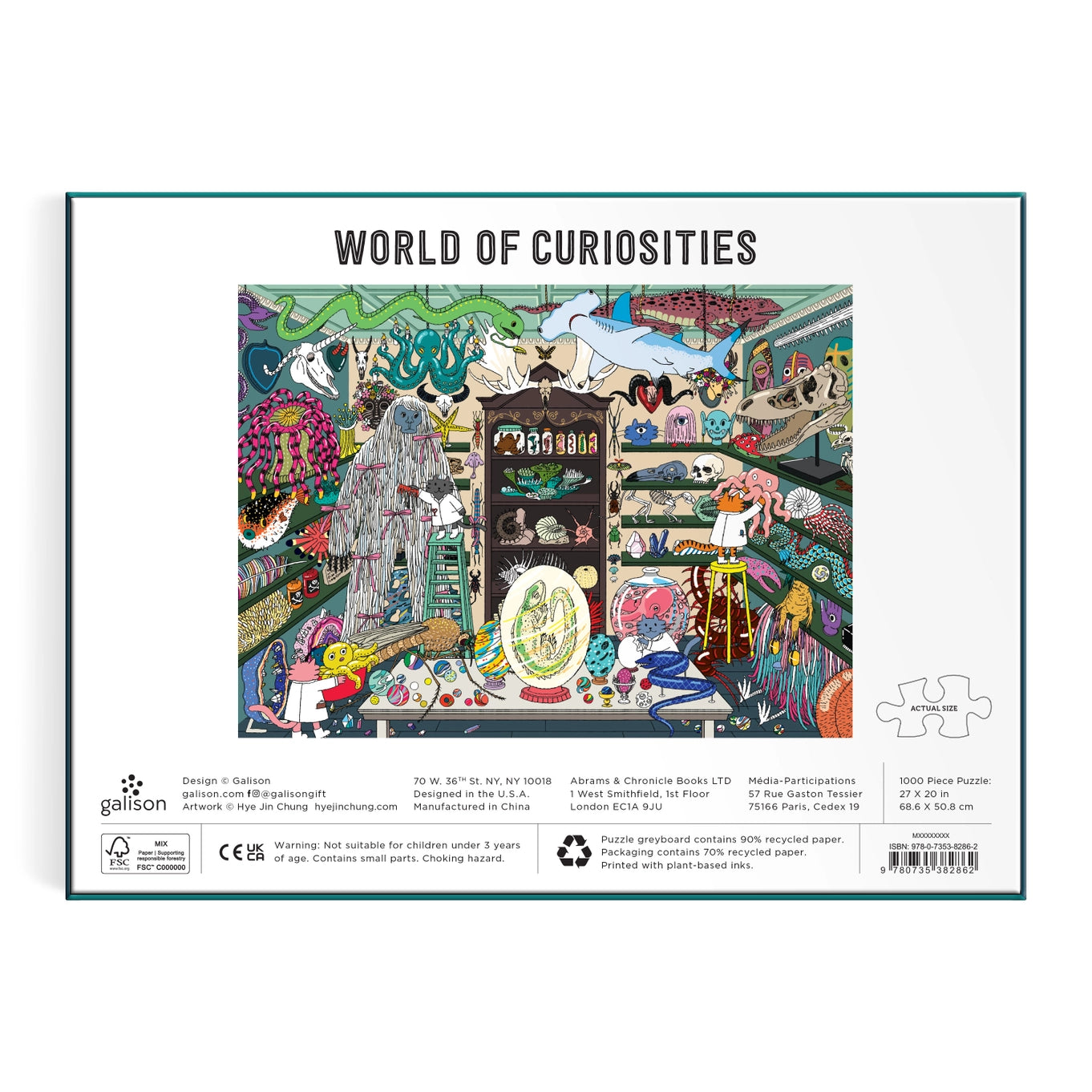 World Of Curiosities 1000 Piece Puzzle