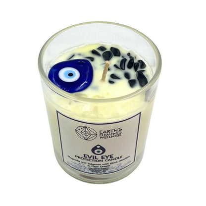 Crystal Candle - Evil Eye Protection