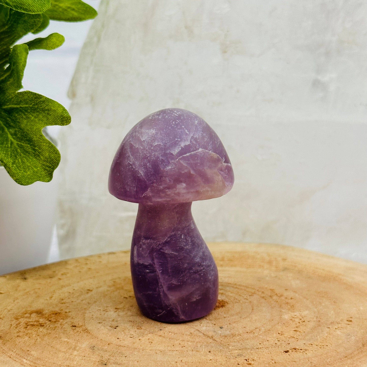 Crystal Gemstone Mushrooms Carving