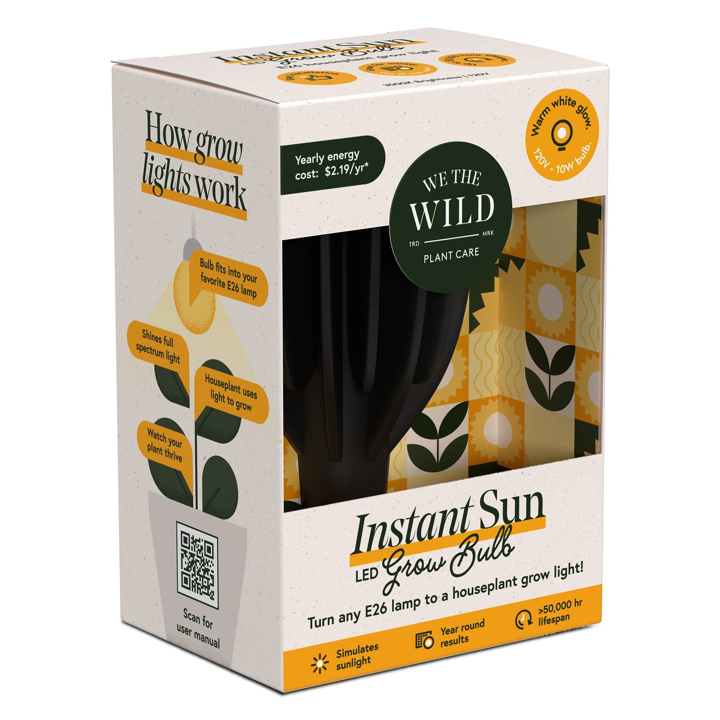 Instant Sun LED Grow Light Bulb 11W