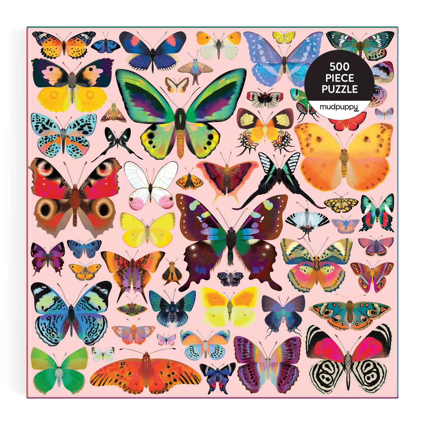 Brilliant Butterflies 500 Piece Family Puzzle