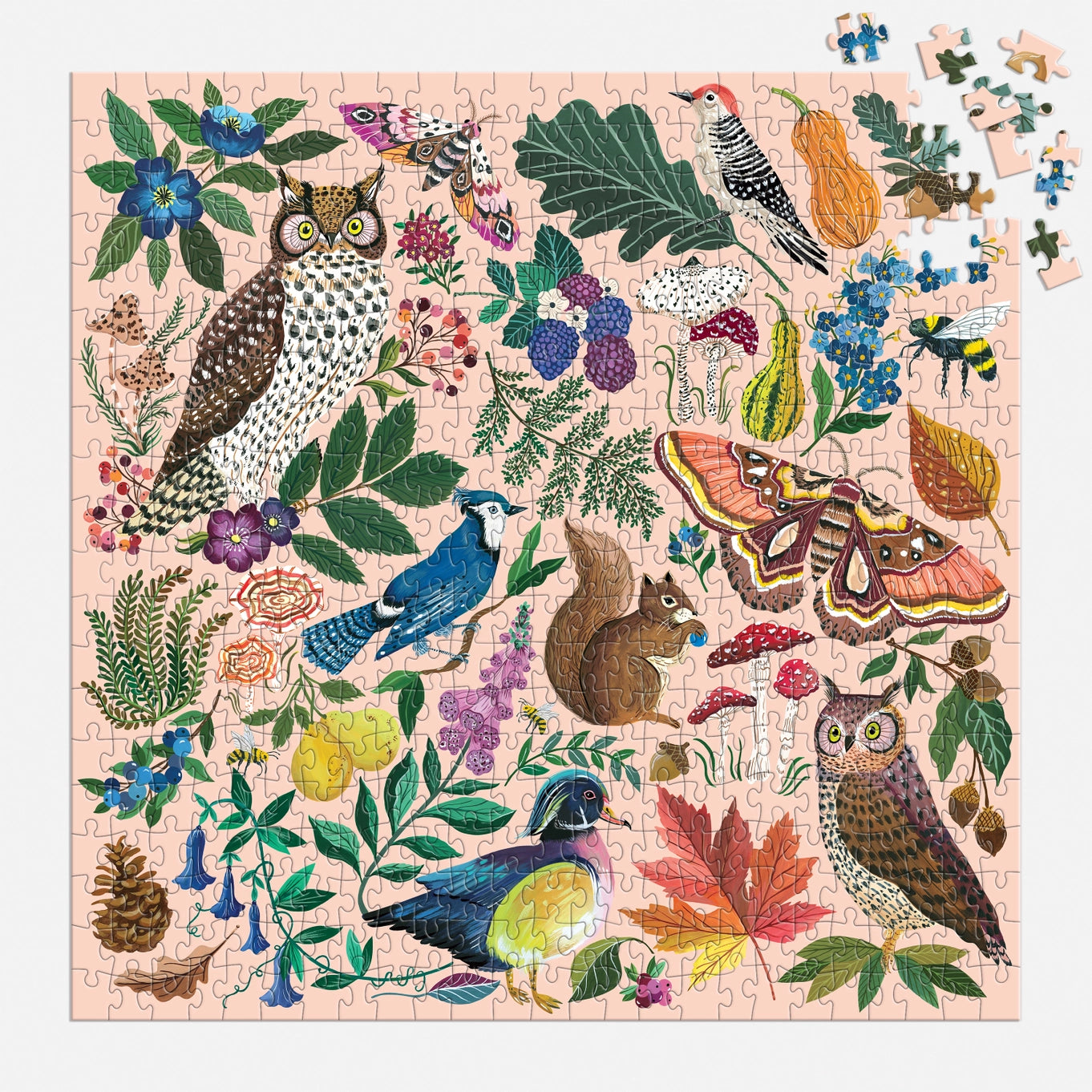 Nature In Autumn 500 Piece Puzzle