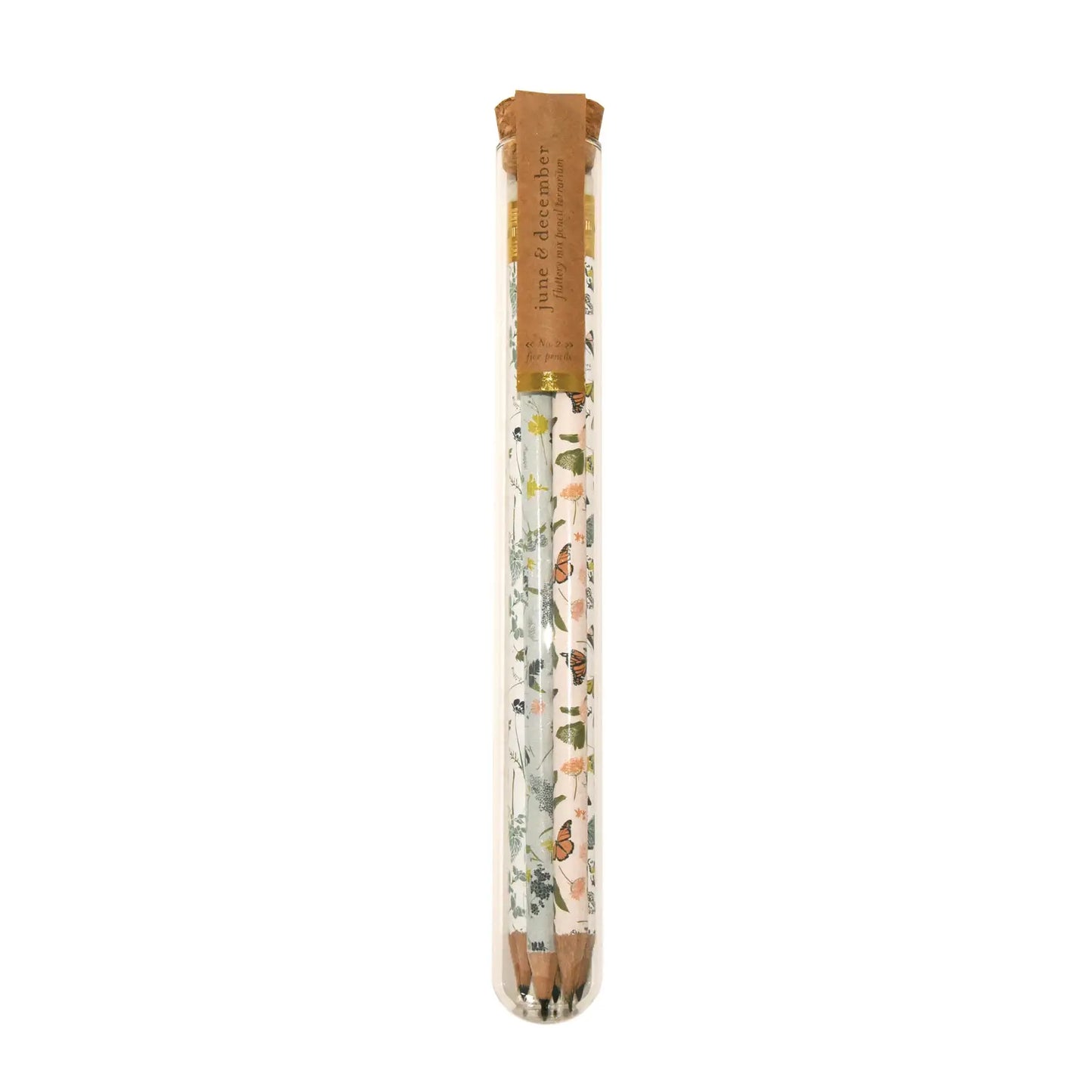 Pencil Terrarium, Set of 5 Pencils
