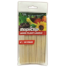 Luster Leaf RapiClip Wood Plant Labels - 6"