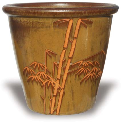 Bamboo Pot - Yoki Gold