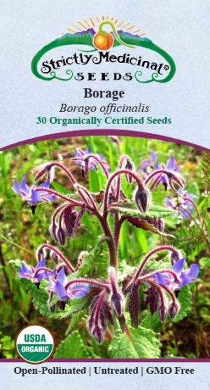 Borage (Borago Officinalis) Organic Seeds