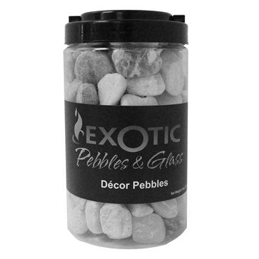 Exotic Pebbles Polished Pebbles Jade - 5 Lb. Jar