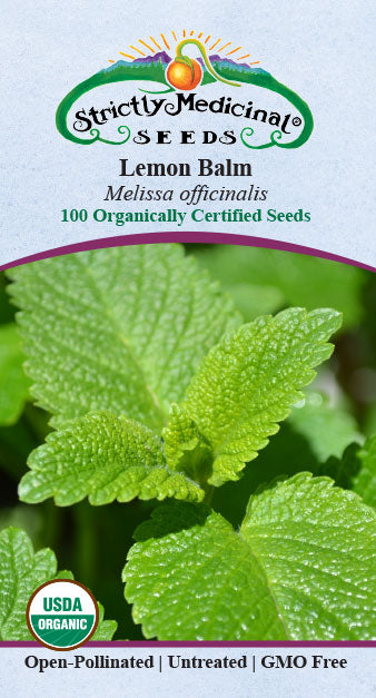 Lemon Balm (Melissa officinalis) Organic Seeds