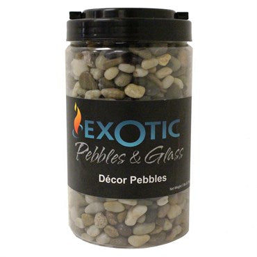 Exotic Pebbles Polished Gravel Mix - 5 Lb. Jar