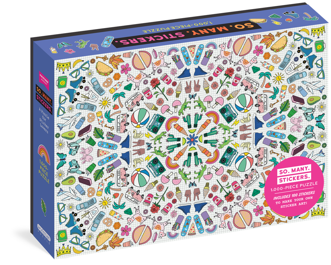 So. Many. Stickers Puzzle
