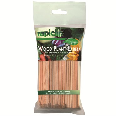 RapiClip Wood Plant Labels - 4